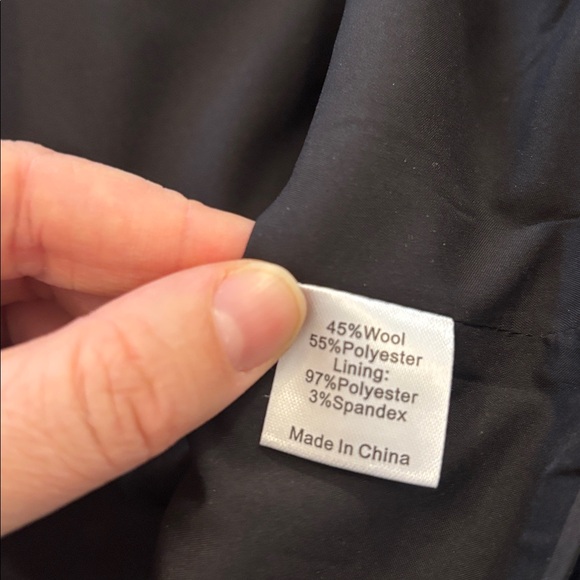 NWT Tuckernuck Blackwatch Plaid Wool Blend 3/4 Sleeve Faye Blouse Extra Small - Picture 6 of 8